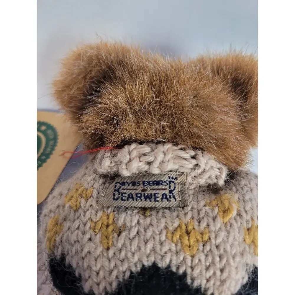 Boyds Bears Archive Collection Wilson Bear Golden Teddy Award Winner Articulated